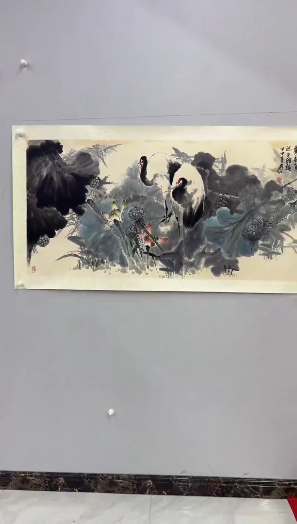 绘画国艺盛藏9.23日庄老师绘画作品8平尺
