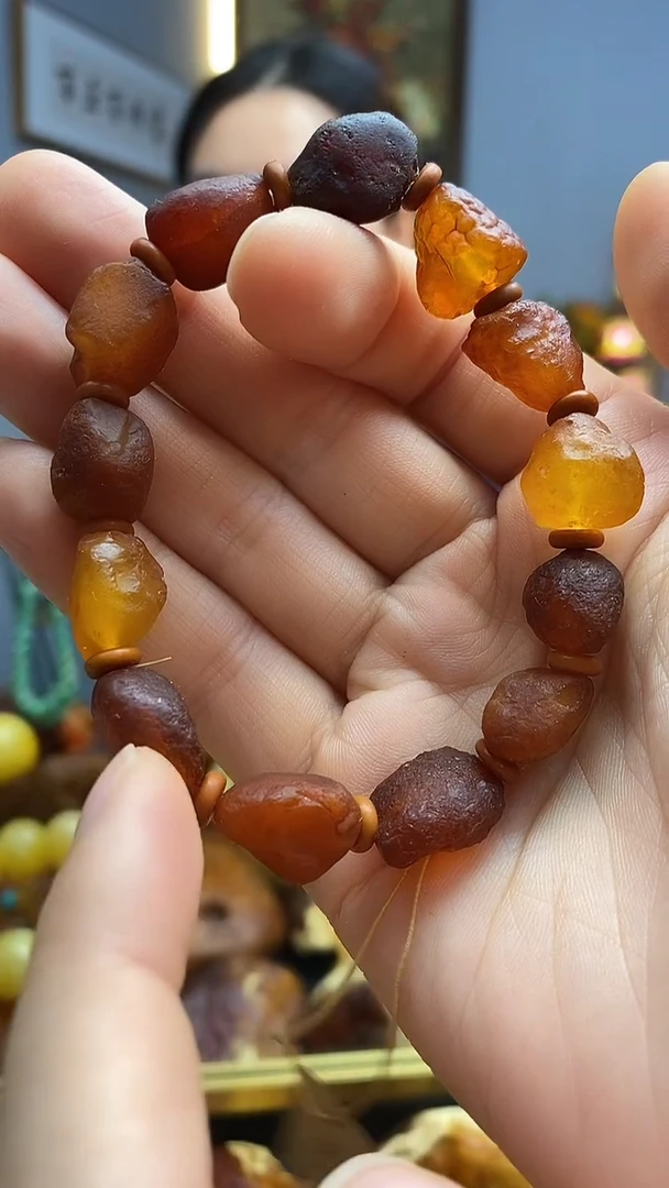 手串琥珀未镶嵌手串
