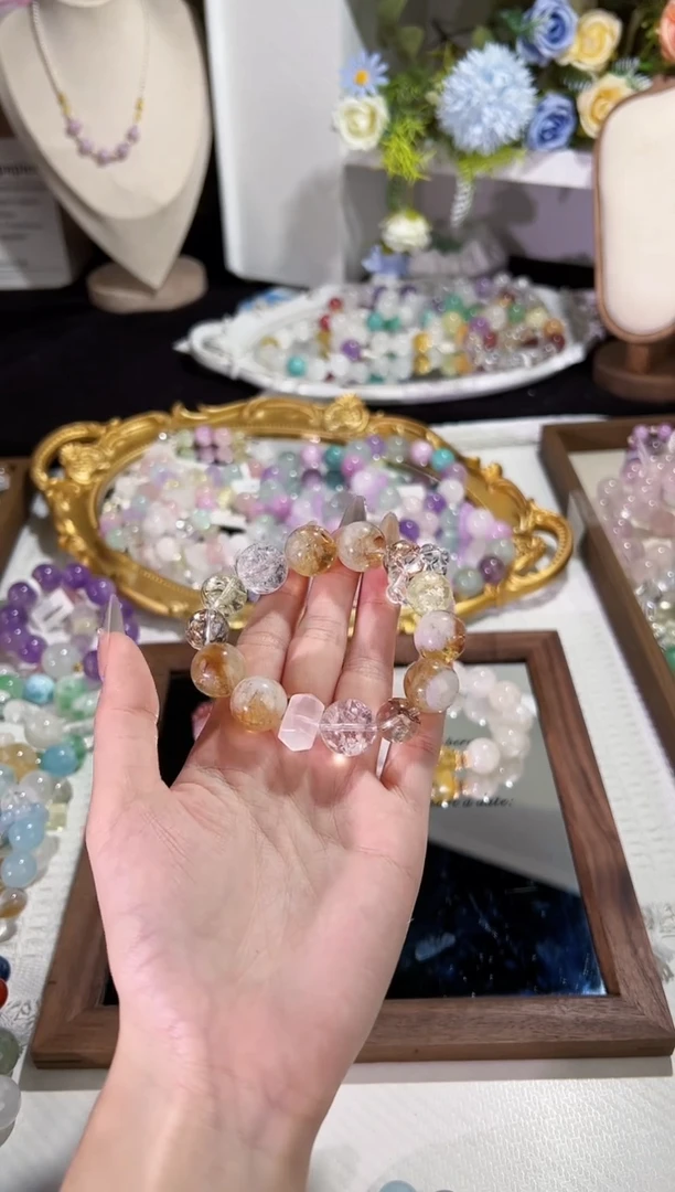 未镶嵌手链水晶拍2天然水晶 多样性发货发其一 颜色微差