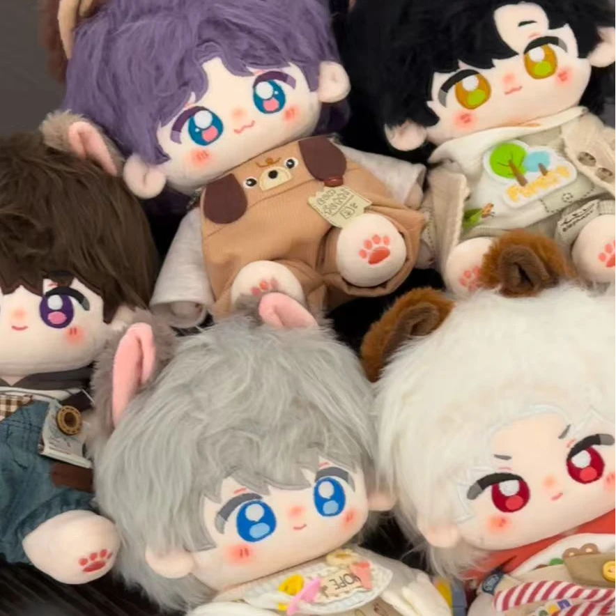 (现货）恋与深空祁煜沈星回黎深棉花娃娃20cm乙游周边