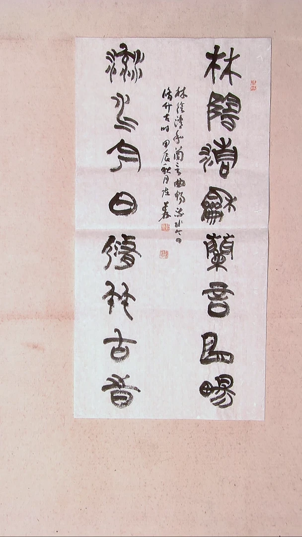 【闪购商品】书法陈述林山东青岛69*34两平尺