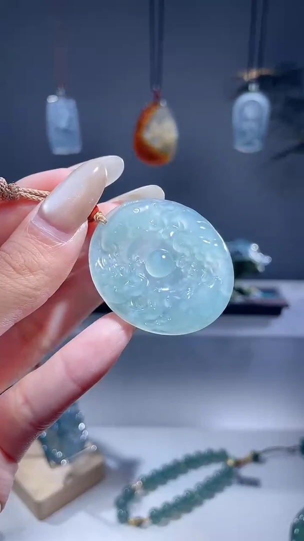 颈饰未镶嵌翡翠锦鲤
