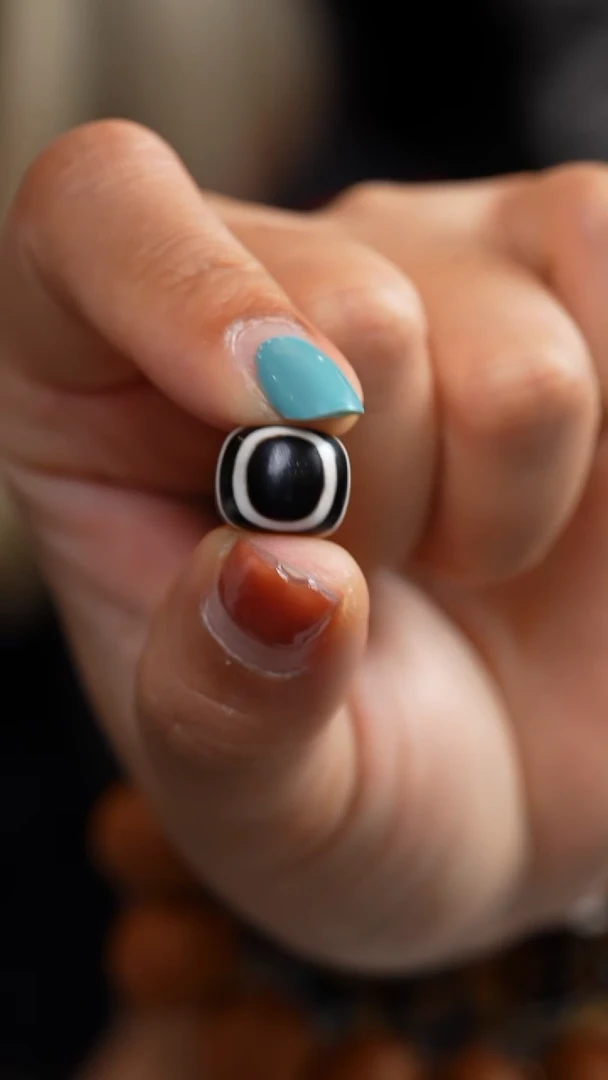 玛瑙/玉髓单珠未镶嵌双GY单珠