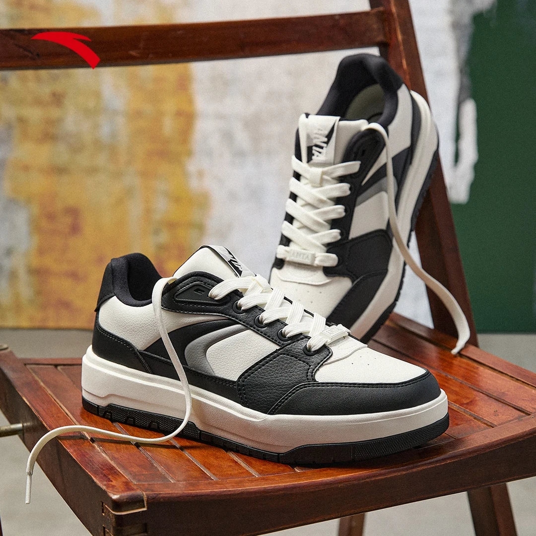 安踏【ZX】【好事发生】982月影新年男女同款低帮休闲板鞋休闲鞋百搭