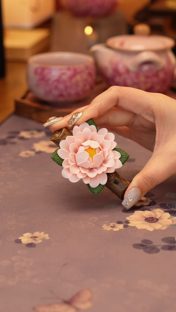 【闪购商品】牡丹摆件······