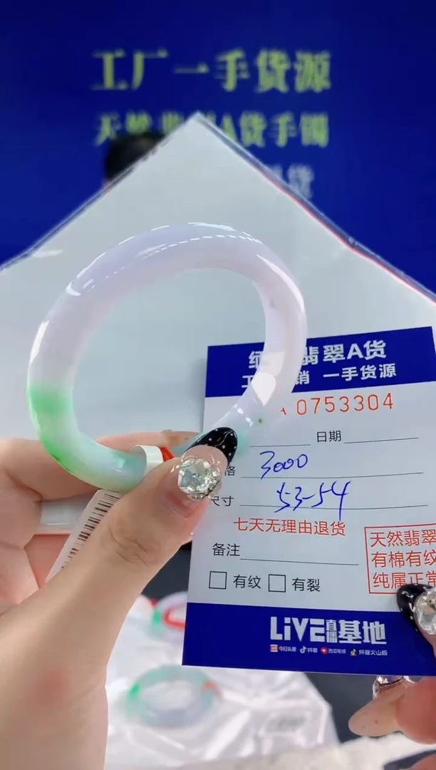 未镶嵌手镯翡翠04天然翡翠A货