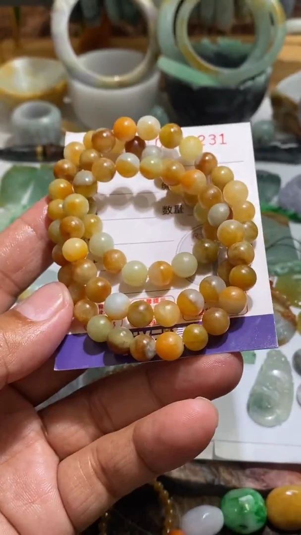 未镶嵌挂件翡翠翡翠珠链