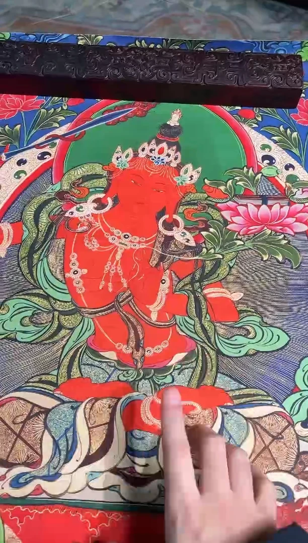 卷轴画天天的唐卡tk160