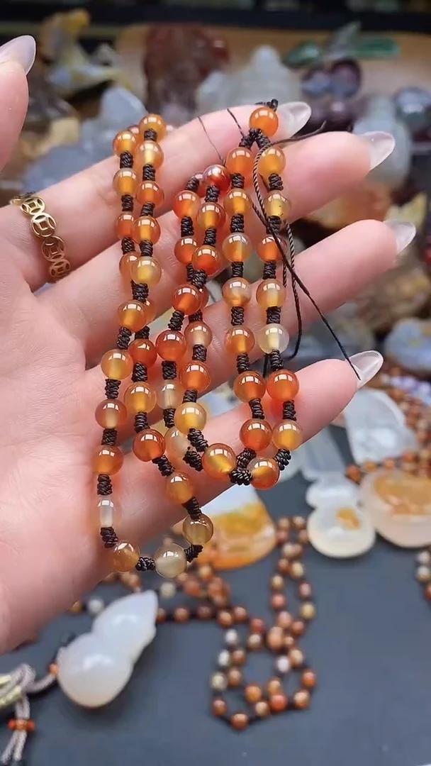 【闪购商品】玛瑙/玉髓颈饰未镶嵌dd