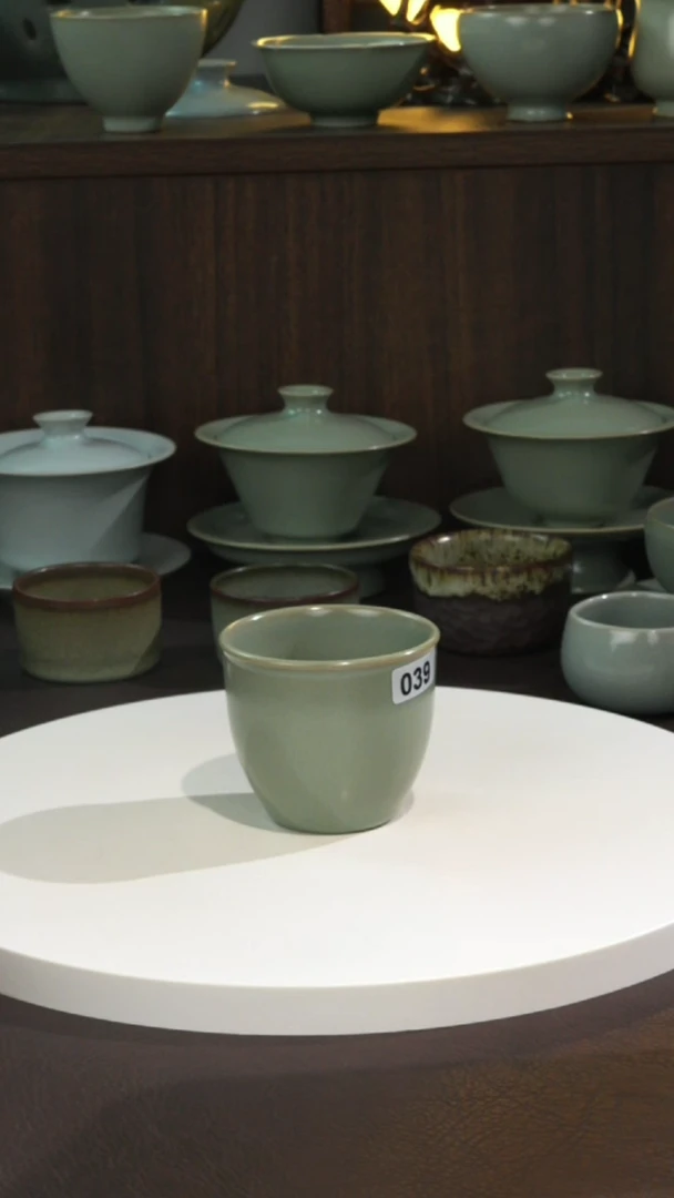 宣宝汝瓷原矿原釉手工作品