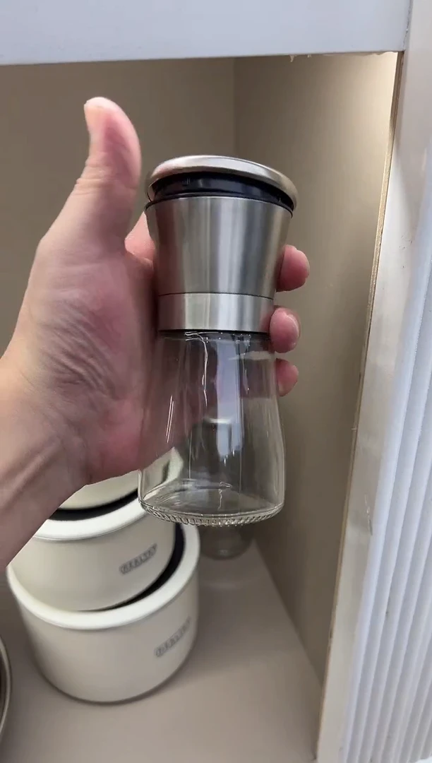 【两个装一大一小】研磨器 高硼硅玻璃