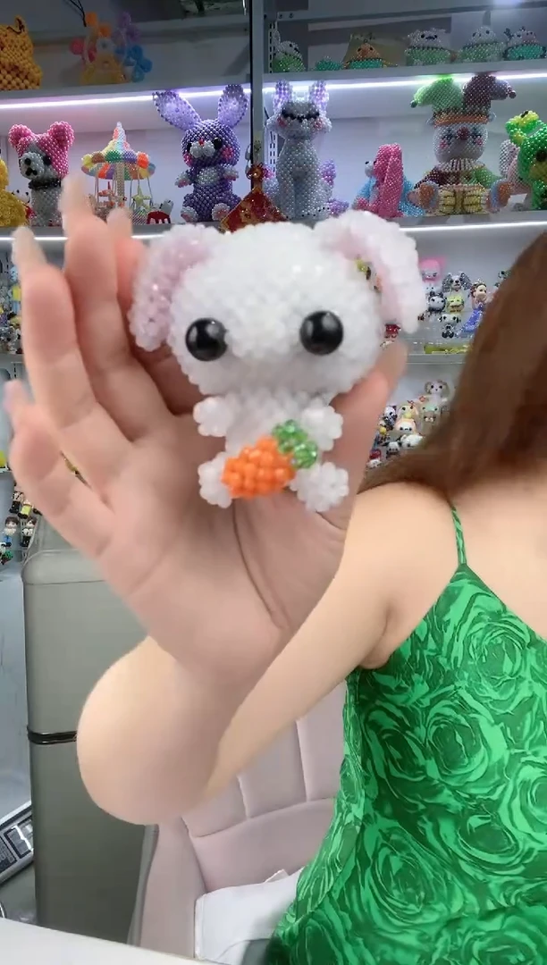 玻璃2826卡4水晶萝卜兔材料包1套