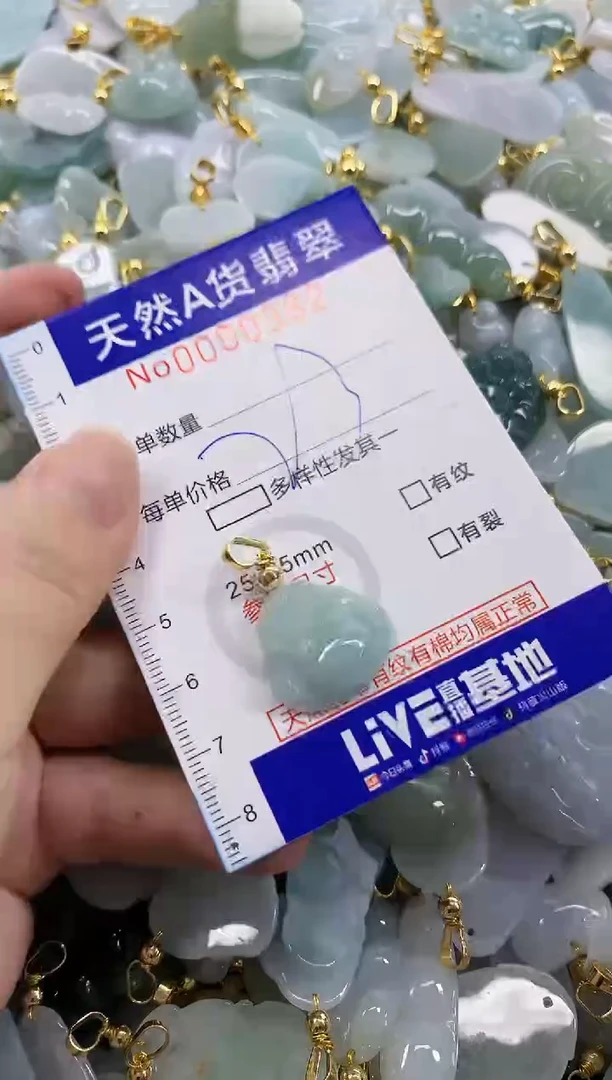 颈饰未镶嵌翡翠天然A货翡翠