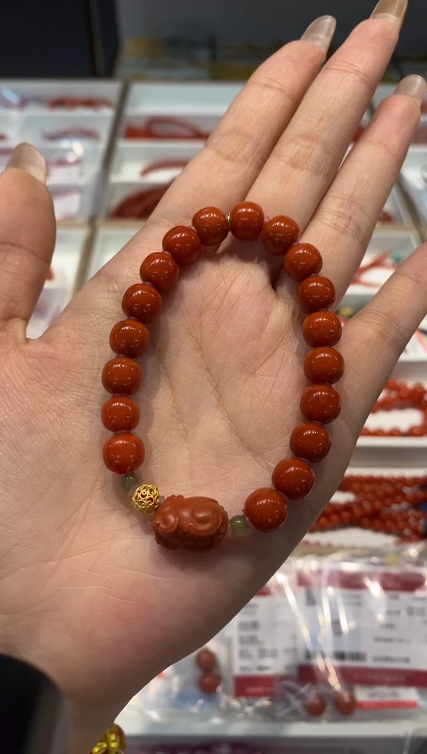 【闪购商品】南红玛瑙手串未镶嵌手串