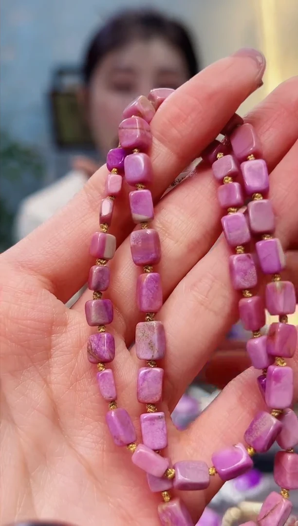 【闪购商品】苏纪石（舒俱来）项链18K金镶嵌1