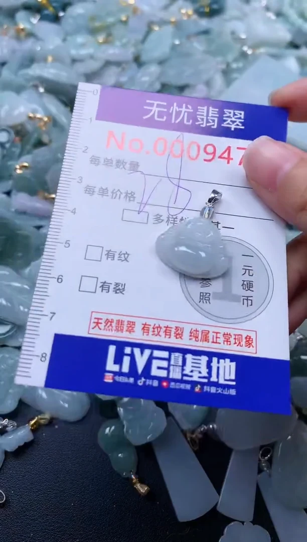 颈饰未镶嵌翡翠9477
