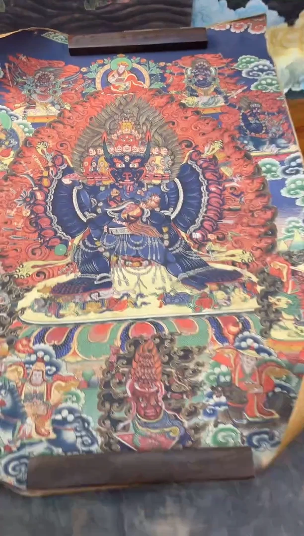 卷轴画刘洋画院老六专属AA109