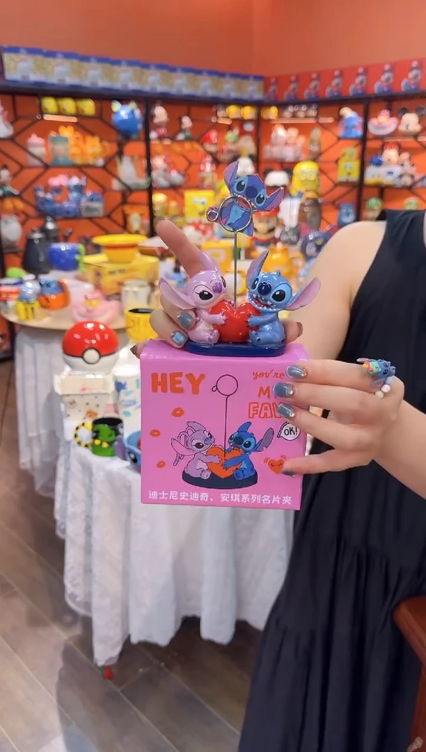 瓷片@@史迪仔奇名片夹（礼盒）