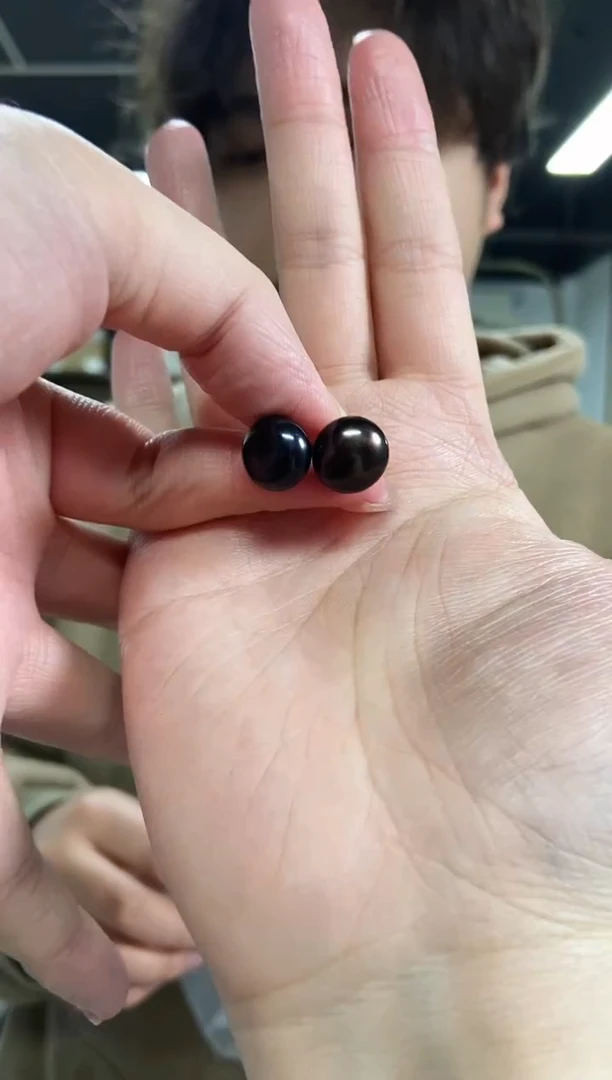 【闪购商品】海水珍珠耳饰未镶嵌多样性发其一颜色微差