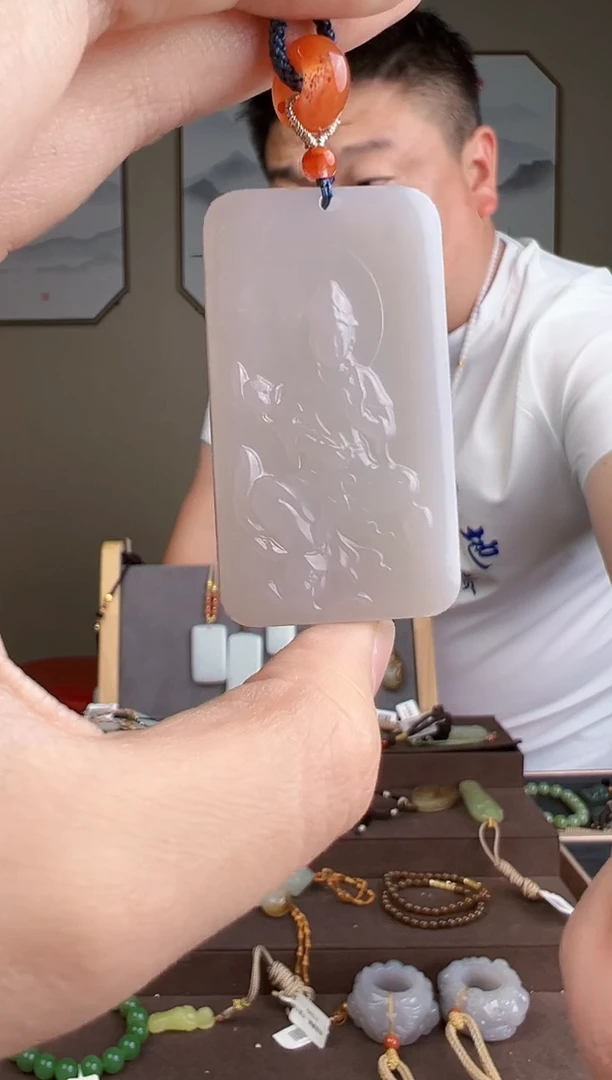 和田玉未镶嵌颈饰多样性发货 拍一单发一个