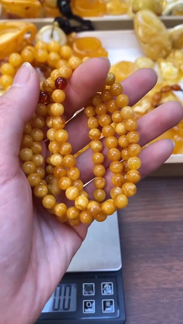裸石琥珀未镶嵌天然琥珀蜜蜡