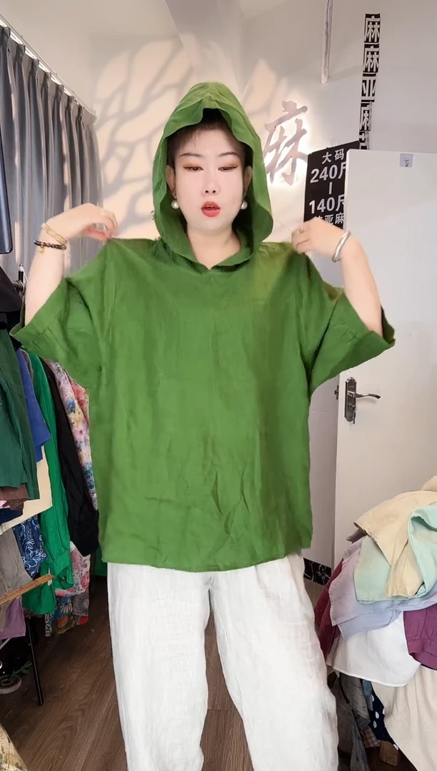 亚麻大码女装系列。