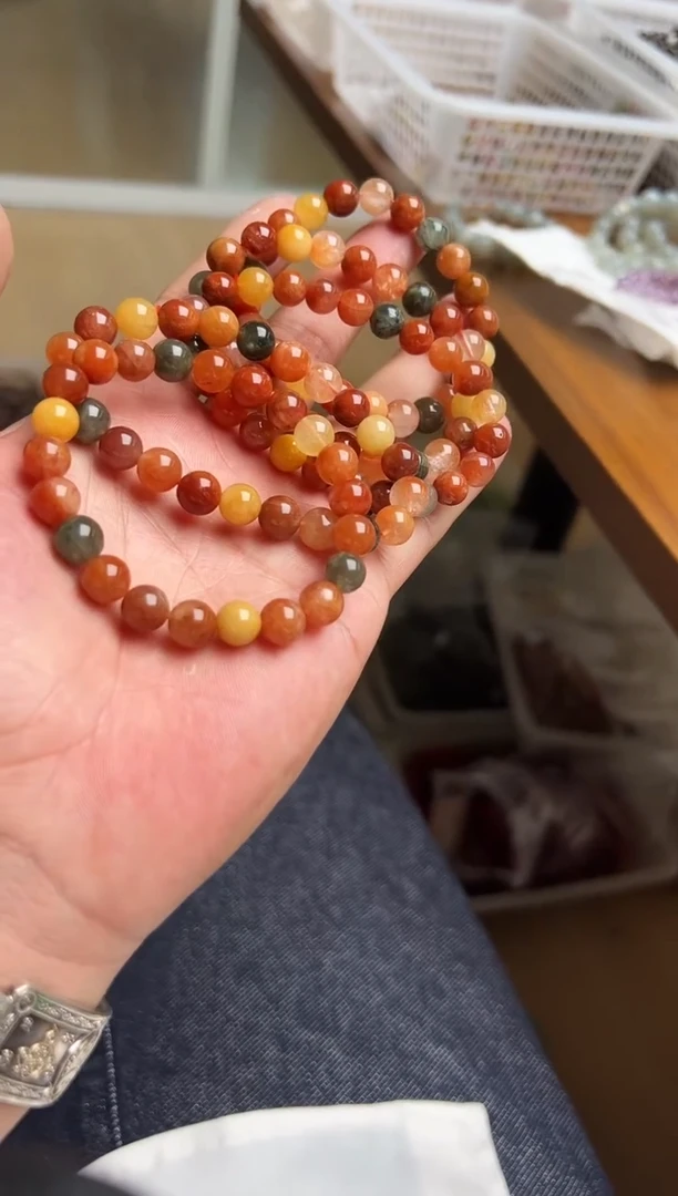 未镶嵌手链水晶兔毛福禄寿 卡8 多样性发一