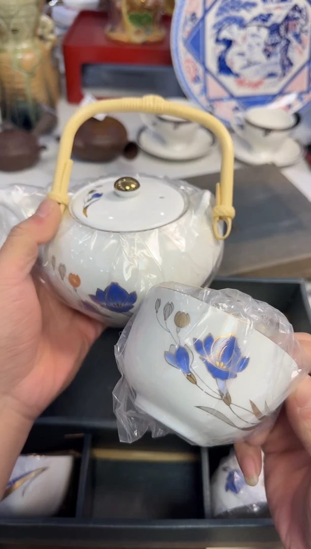 茶周边819吴晋窑一壶五杯