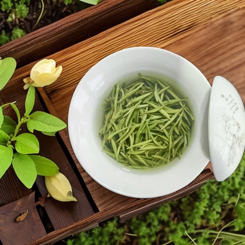 6号  正宗信阳毛尖 头春头采明前米芽全芽芯颗粒分明茶叶兰花香