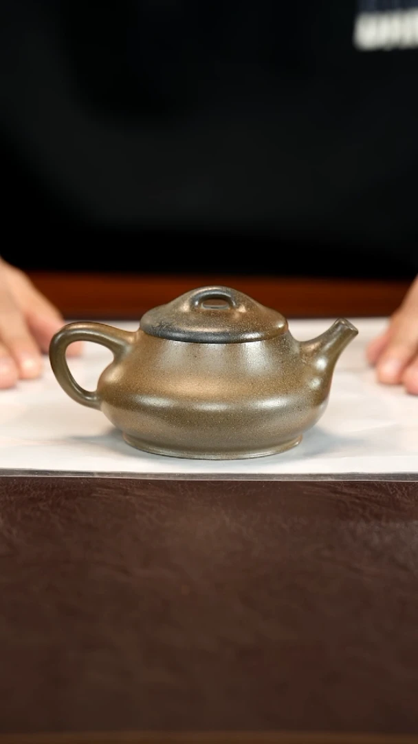 茶壶紫砂柴烧 青段220cc