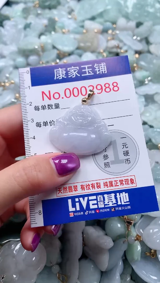 颈饰未镶嵌翡翠2988