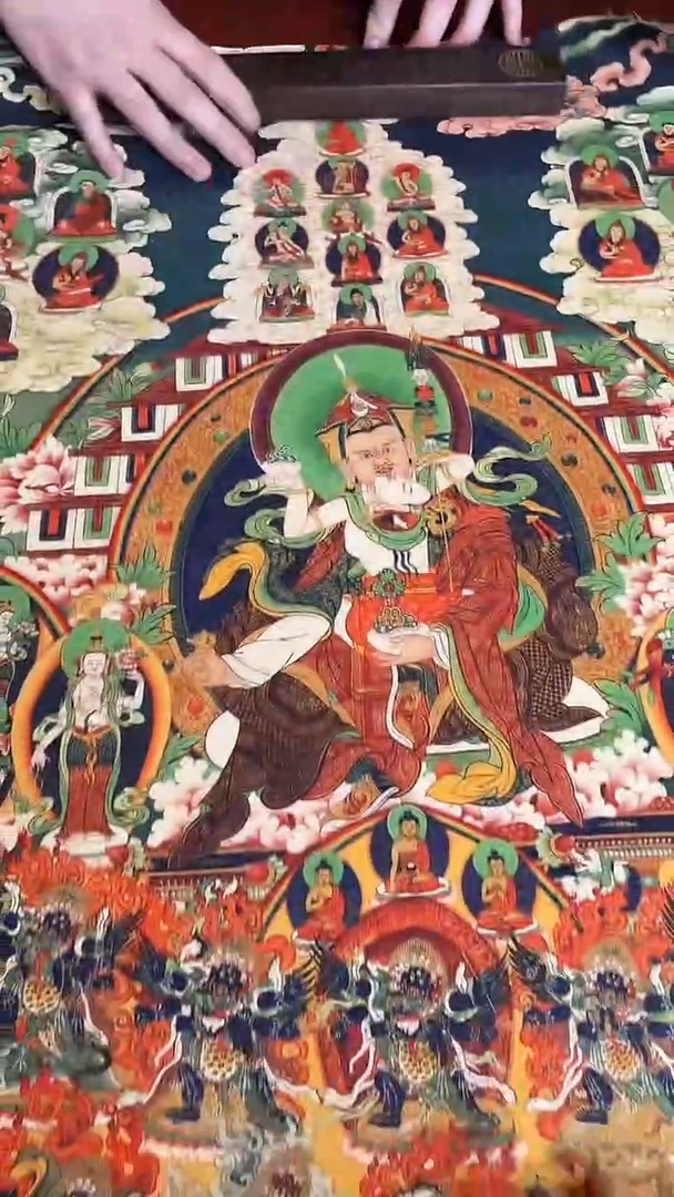卷轴画手绘唐卡122