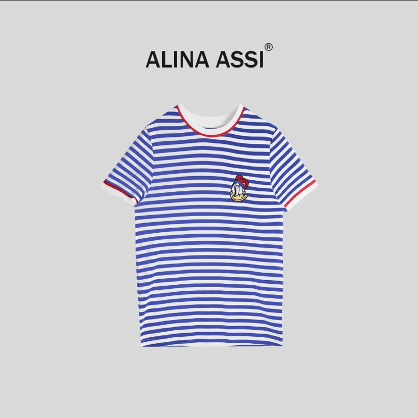 【楠楠】2024新款百搭T恤简约显瘦宽松长袖上衣YMH185