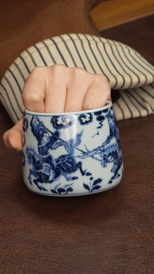 素月明河三英战吕布火山杯