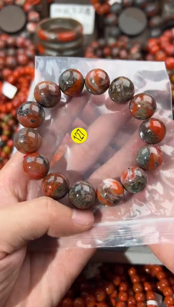 南红玛瑙手镯未镶嵌16