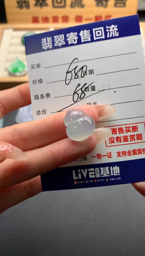 翡翠未镶嵌颈饰10137512