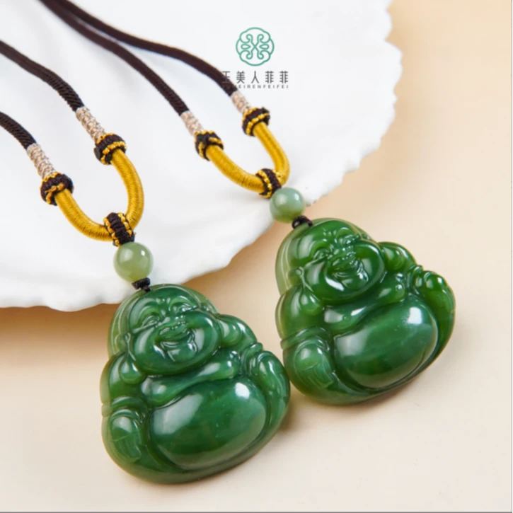 石惑珠宝%和田玉佛公吊坠约39*39mm-多样性发一