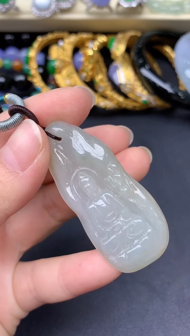 颈饰未镶嵌翡翠43-雪姐翡翠天天见