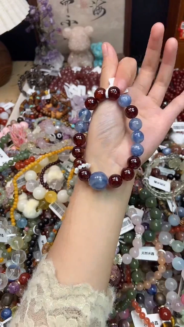 未镶嵌手链石榴石366