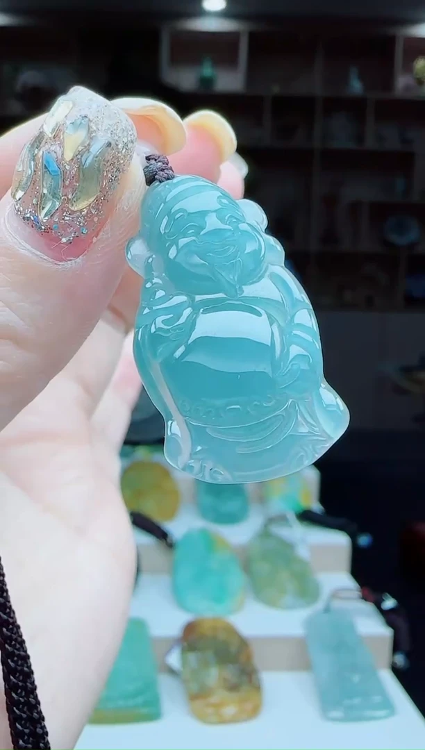 颈饰未镶嵌翡翠多样性发其一 小财