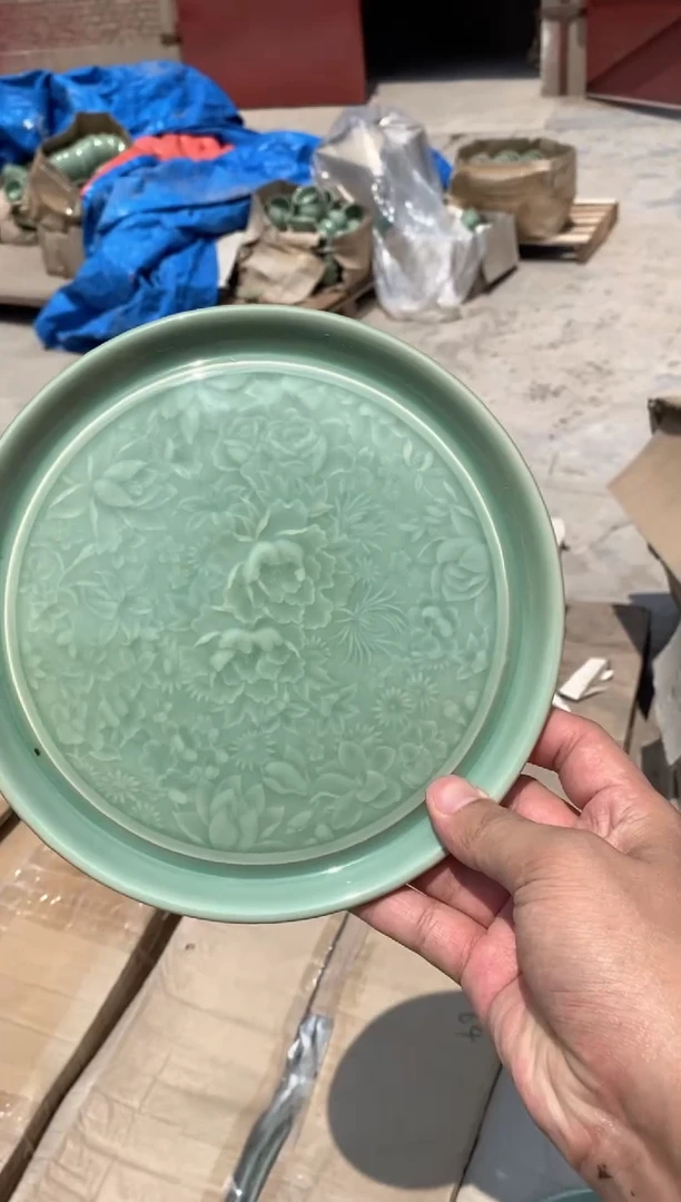 二级百花盘一只二级