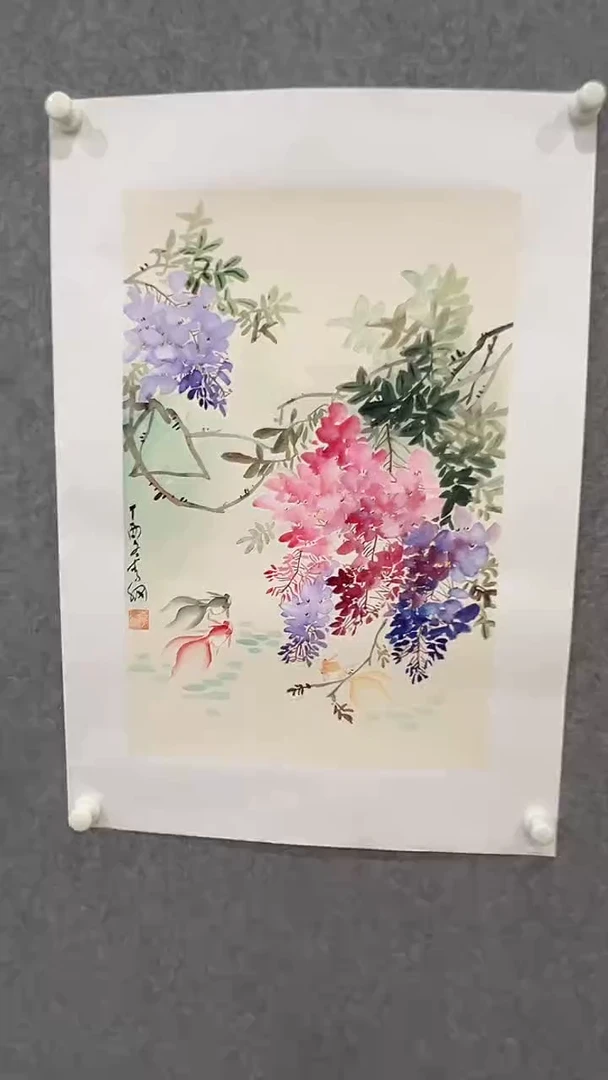 国画李纲-2.7平尺-花鸟国画