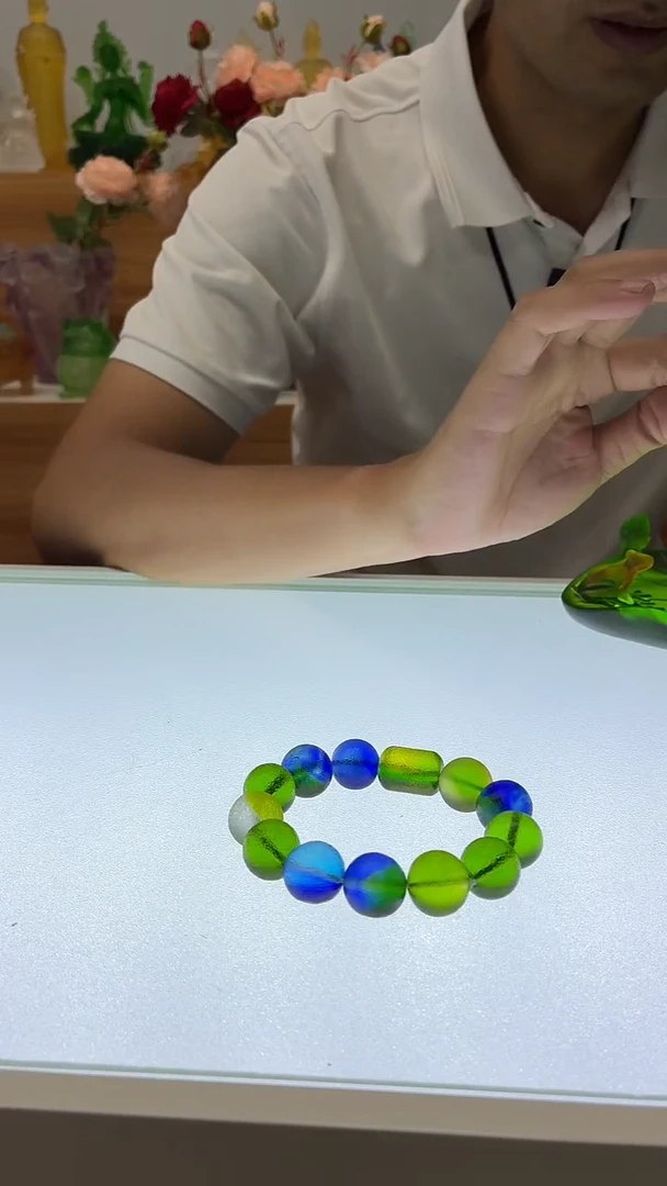 琉璃手工艺品枫****声琉璃手串