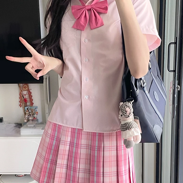 御茶家·現货【正版原创JK·布莱尔】甜辣妹校供制服格裙短裙秋冬