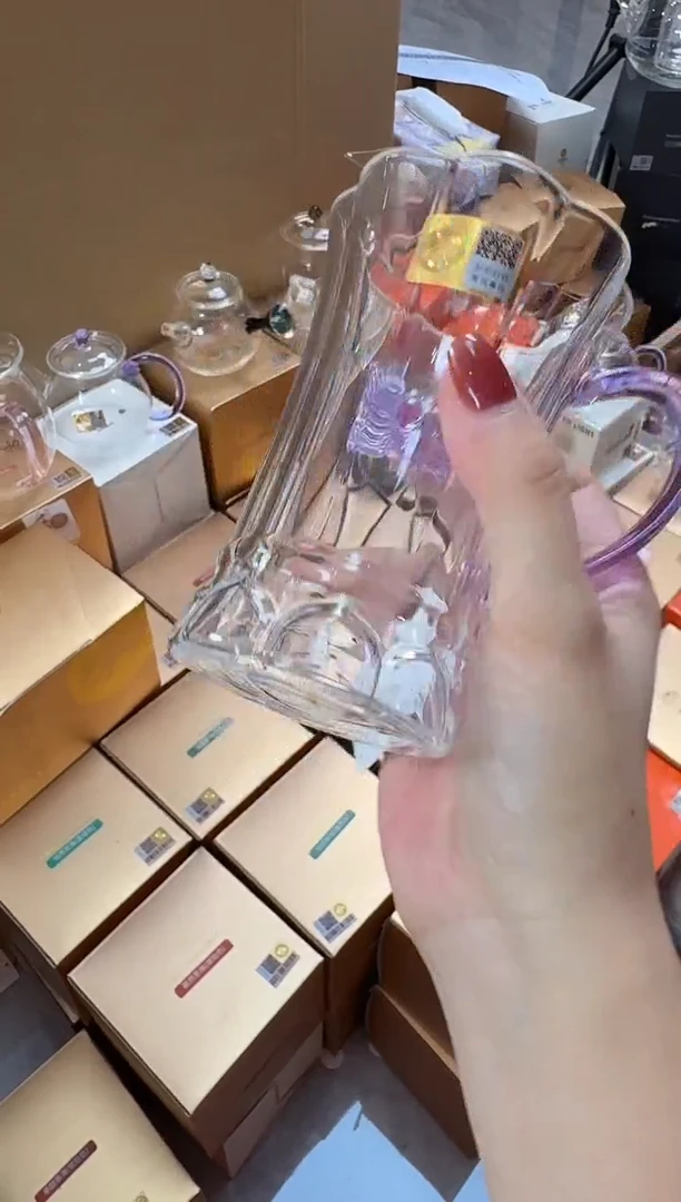 @@禾器晶彩幻蝶杯浅紫色