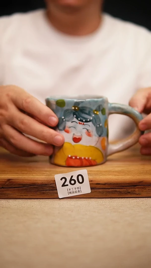 @@陶园瓷舍@@纯手工手绘@高温釉下彩