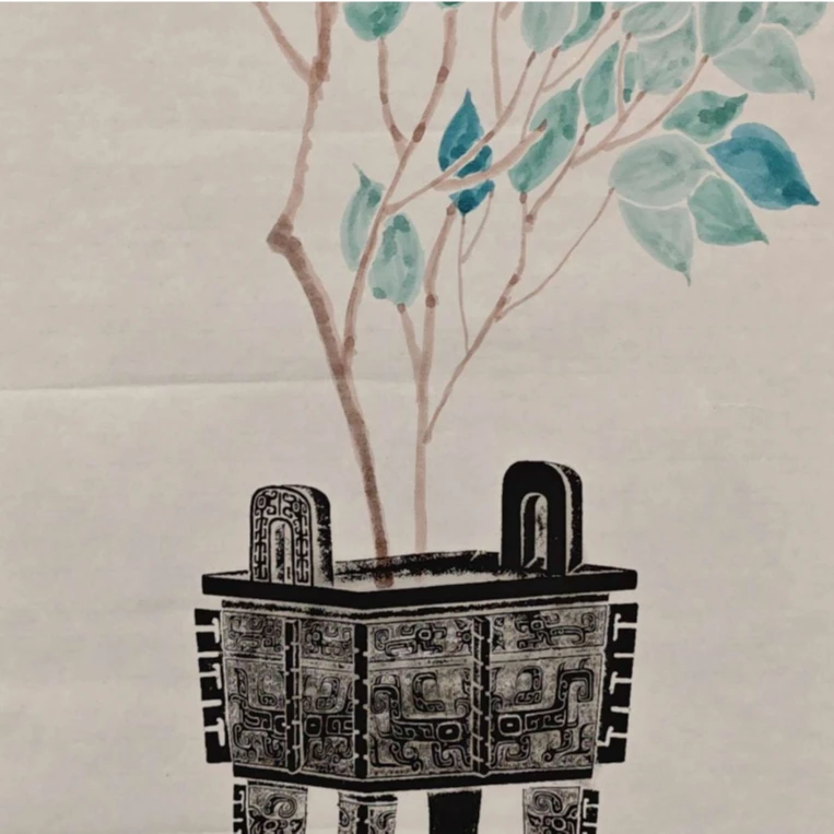 邹训精-2平尺-国画作品-01