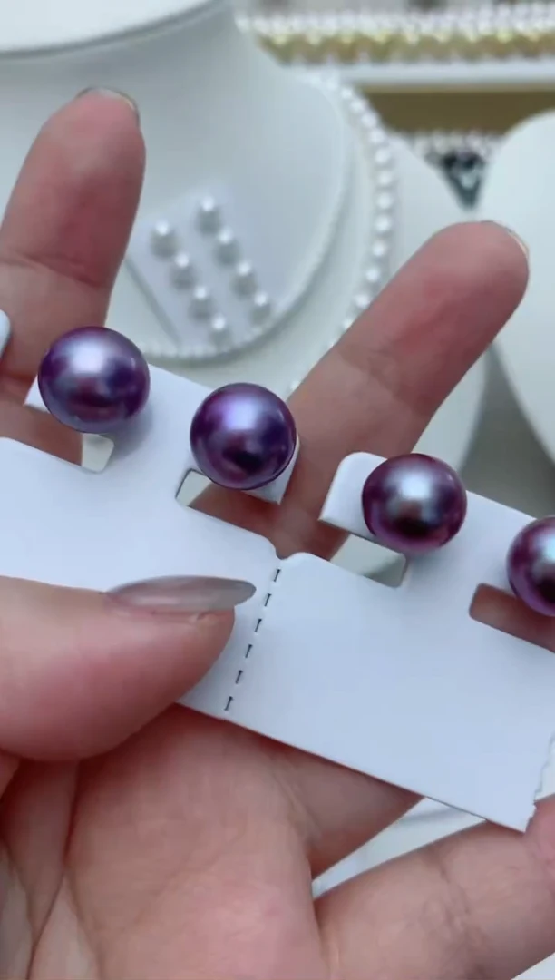 【闪购商品】淡水珍珠耳饰银S925镶嵌w62 多样性发其一