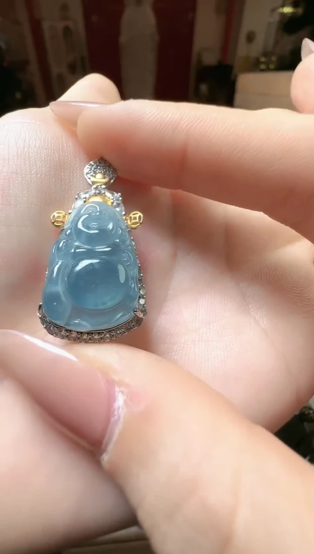 【闪购商品】翡翠吊坠(不含链)未镶嵌翡翠