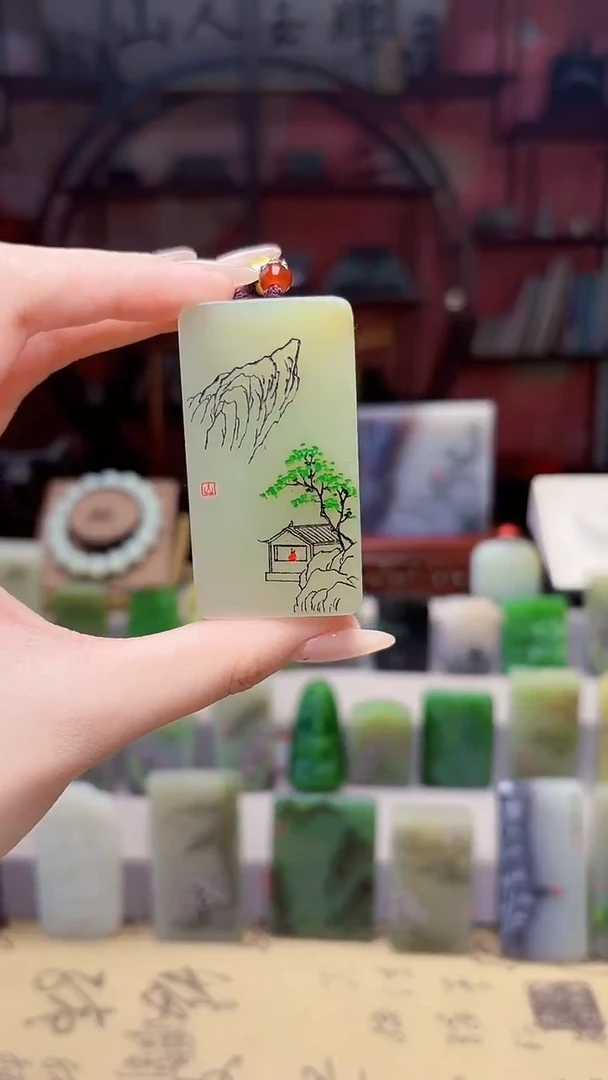 未镶嵌和田玉挂件28